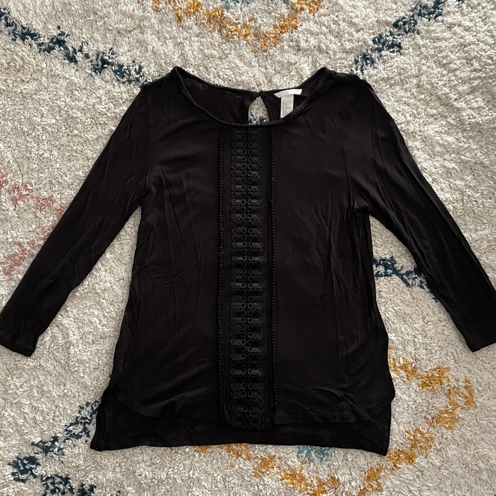 H&M Black Blouse